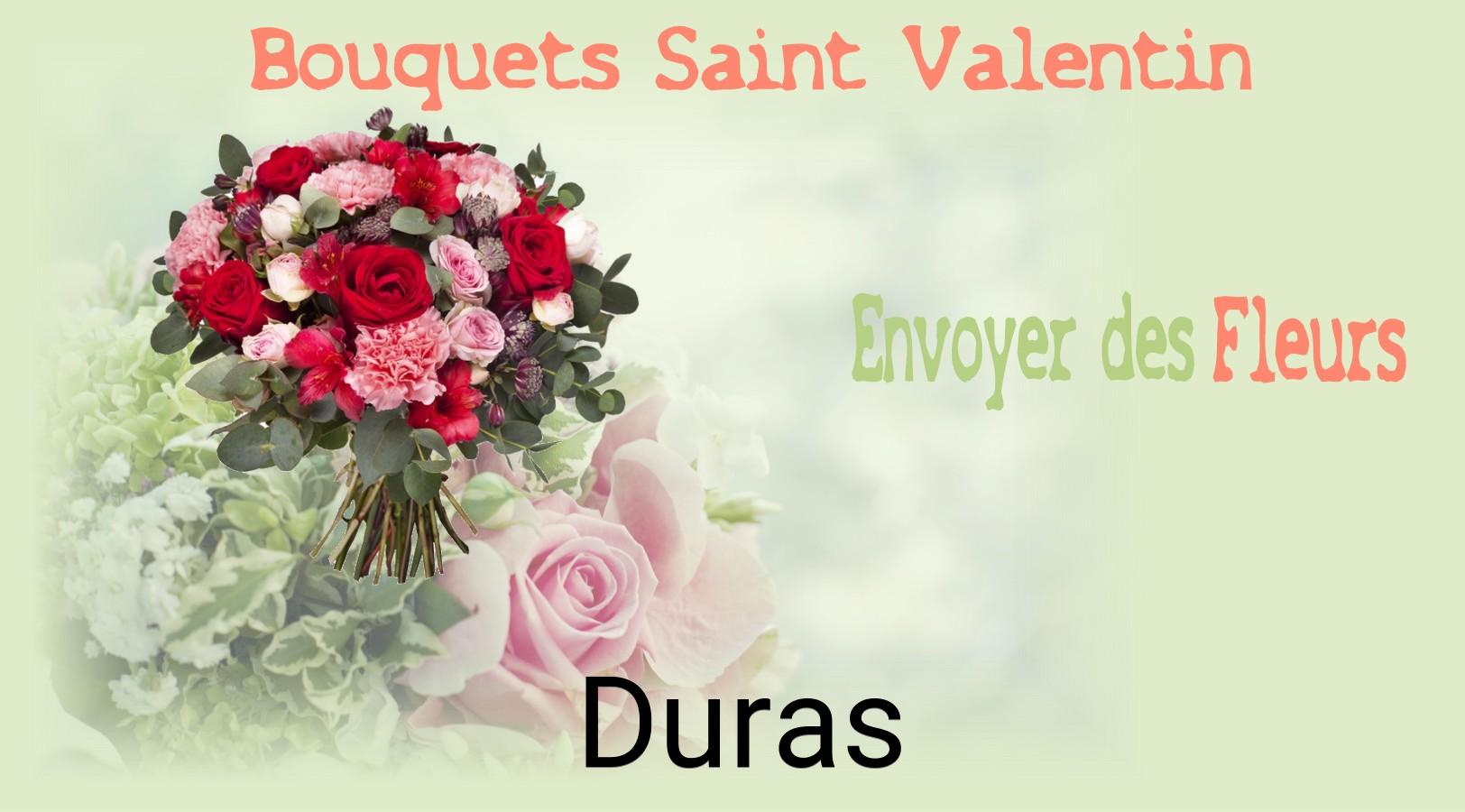 Roses de Saint-Valentin livrées à Duras